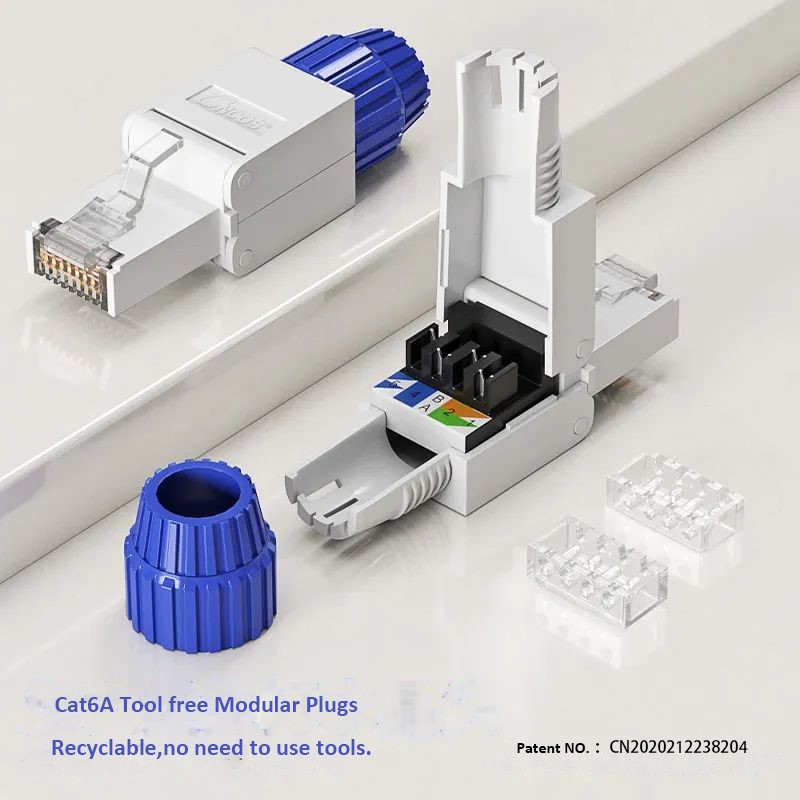 Cat6A Tool-free modular plug
