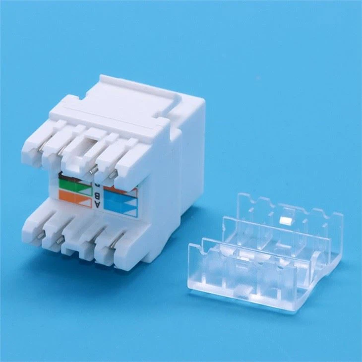 Cat6A UTP Modular Jack 180 Degree