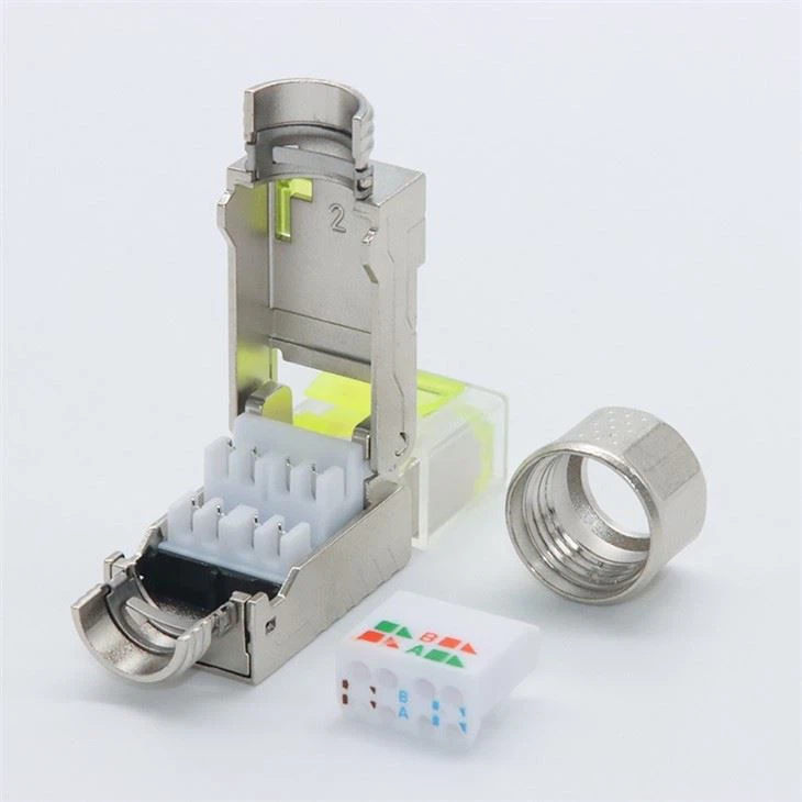 PoE+ 10Gig Shielded RJ45 Field Plug