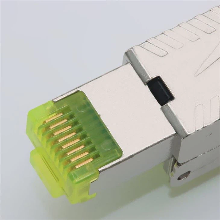 PoE+ 10Gig Shielded RJ45 Field Plug