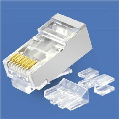 Enchufe modular blindado Cat6A