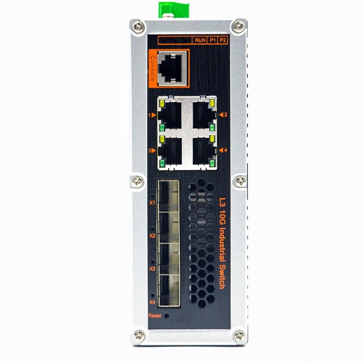 3 Layer 4 * 100GBASE Optical 4 * 10GBASE Gigabit SFP Industrial ...