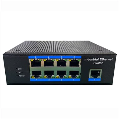 9- Puerto 10/100Base-Tx Switch Ethernet Industrial