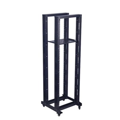 Rack abierto estándar de 19 "42u con un lanzador giratorio