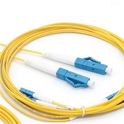 Cable de bajada dúplex unimodal del cable de fibra óptica OS2 LC/LC 9/125