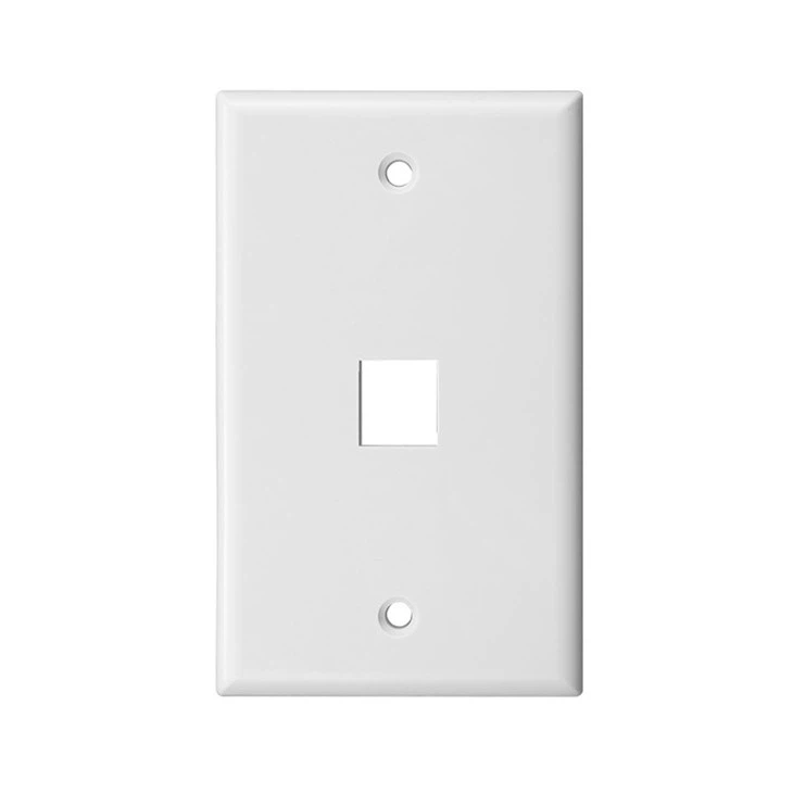 120-Type US Standard Faceplate 115*70 Information Network Wall Jack Keystone Wall Plate