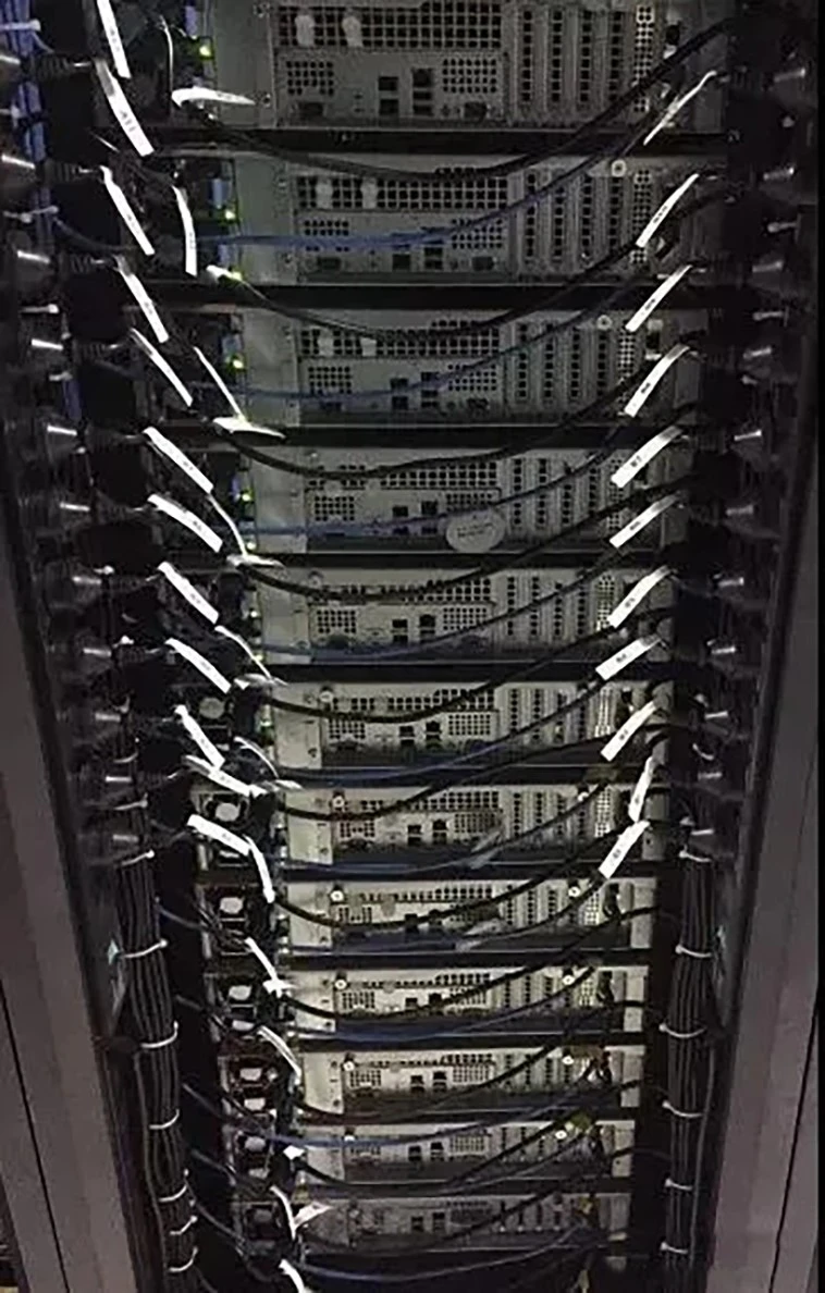 The cable routing and bundling requirements between two servers - 3 The cable routing and bundling requirements between two servers - 3