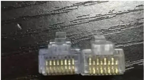 the methods for making RJ45 connectors for 100Mbps and gigabit network cables are the same the methods for making RJ45 connectors for 100Mbps and gigabit network cables are the same