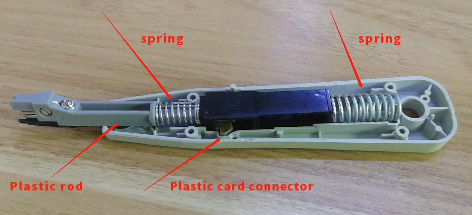 The working principle of PD-1 Punch-down kinife The working principle of PD-1 Punch-down kinife