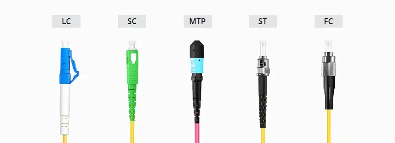 The above five types represent the most common fiber optic patch cord categories today, each differing in connector style and usage prevalence. The above five types represent the most common fiber optic patch cord categories today, each differing in connector style and usage prevalence.