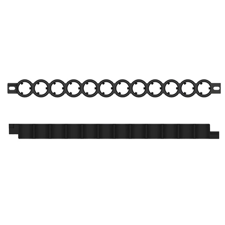 Network Cable Combs/straighteners/organizers 12-Hole For Data Center Cabinets/Racks,