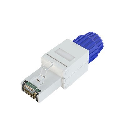 Cat 6a Conector modular de toño -tolores